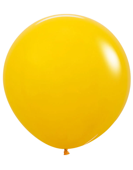 24in Sempertex Deluxe Honey Yellow 10ct - Joker Party Supply
