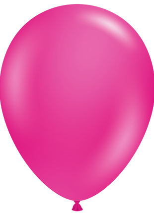 11in Tuftex Hot Pink 100 Ct - Joker Party Supply