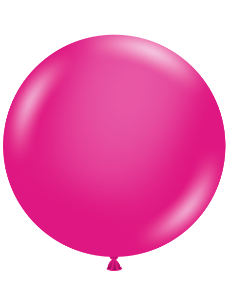 36in Tuftex Hot Pink 2 Ct - Joker Party Supply