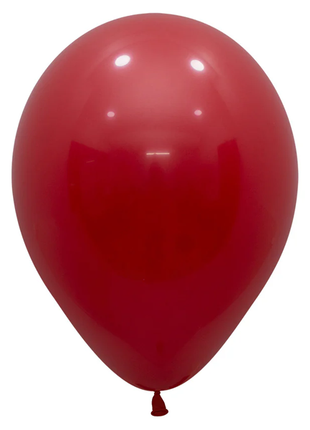 11in Sempertex Deluxe Imperial Red 100ct - Joker Party Supply