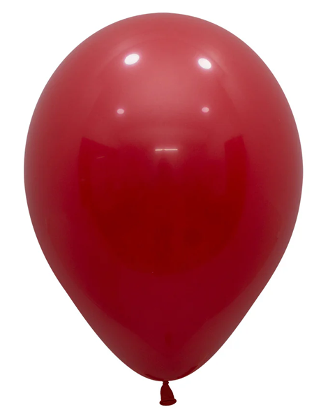 11in Sempertex Deluxe Imperial Red 100ct - Joker Party Supply