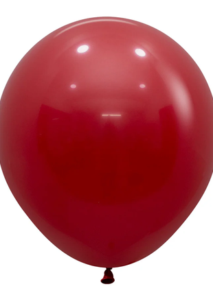 18in Sempertex Deluxe Imperial Red 25ct - Joker Party Supply