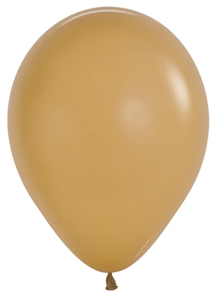 11in Sempertex Deluxe Latte 100ct - Joker Party Supply
