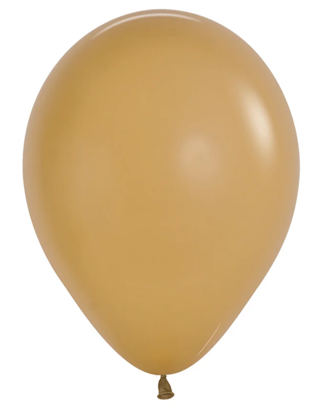 11in Sempertex Deluxe Latte 100ct - Joker Party Supply