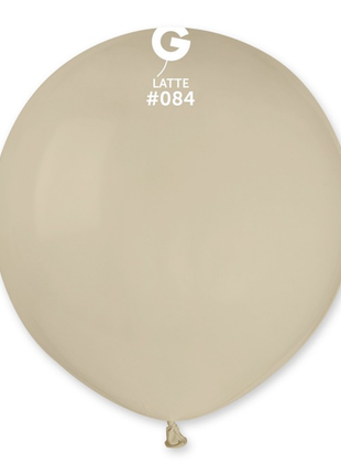 19in Gemar Standard Latte Balloons 25ct #084 - Joker Party Supply