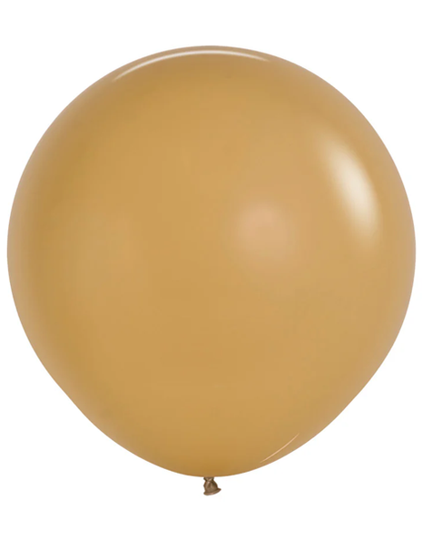 24in Sempertex Deluxe Latte 10ct - Joker Party Supply