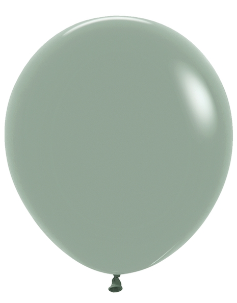 18in Sempertex Pastel Dusk Laurel Green 25ct - Joker Party Supply