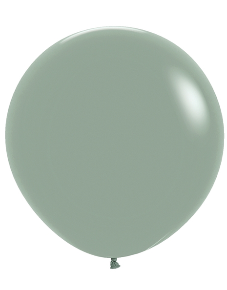 24in Sempertex Pastel Dusk Laurel Green 10ct - Joker Party Supply