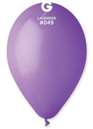 12in Gemar Standard Lavender Balloons 50ct #049 - Joker Party Supply