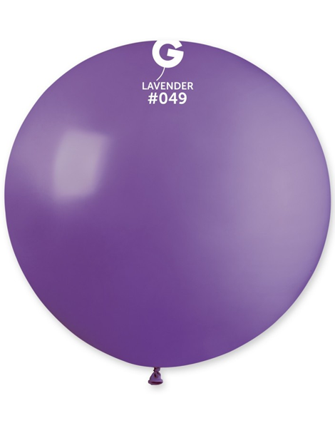 31in Gemar Standard Lavender Balloon 1ct #049 - Joker Party Supply