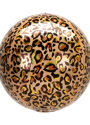 16in Anagram Leopard Print Orbz Balloon - Joker Party Supply