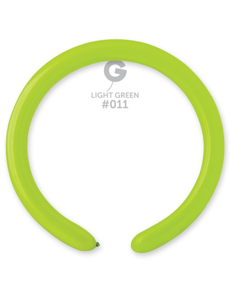 260 Gemar Standard Light Green Balloons 50ct #011 - Joker Party Supply