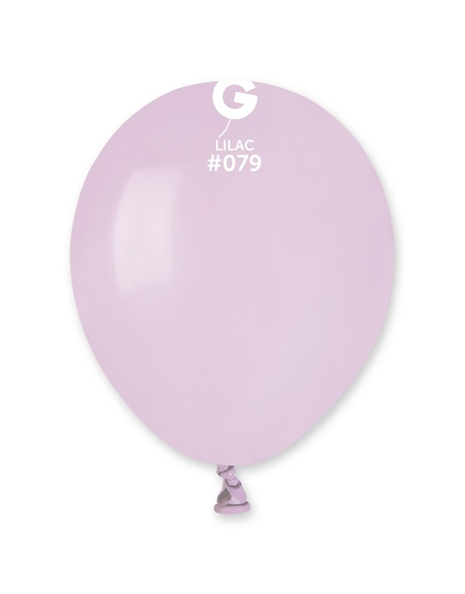 5in Gemar Standard Lilac Balloons 100 # 079 - Joker Party Supply
