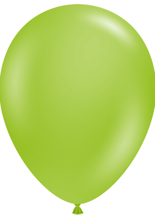 11in Tuftex Lime Green 100 Ct - Joker Party Supply