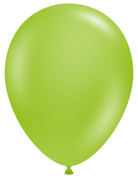 11in Tuftex Lime Green 100 Ct - Joker Party Supply