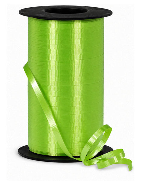Lime Green Curling Ribbon 3/16in x 500yds
