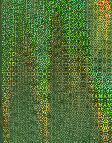 Lime Green Holographic Foil Sheets 50ct (20in x 30in Designs May Very)