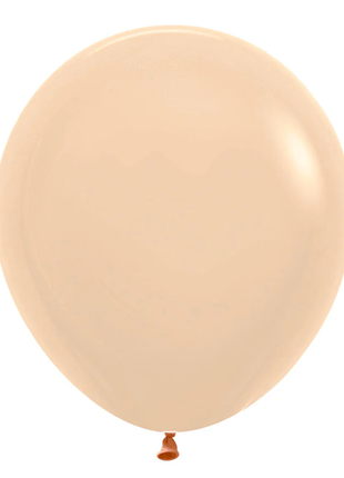 18in Sempertex Pastel Matte Malibu Peach 25ct - Joker Party Supply