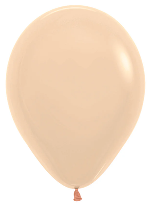 11in Sempertex Pastel Matte Malibu Peach 100ct - Joker Party Supply