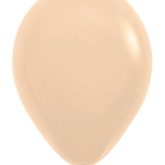 5in Sempertex Pastel Matte Malibu Peach 100ct - Joker Party Supply