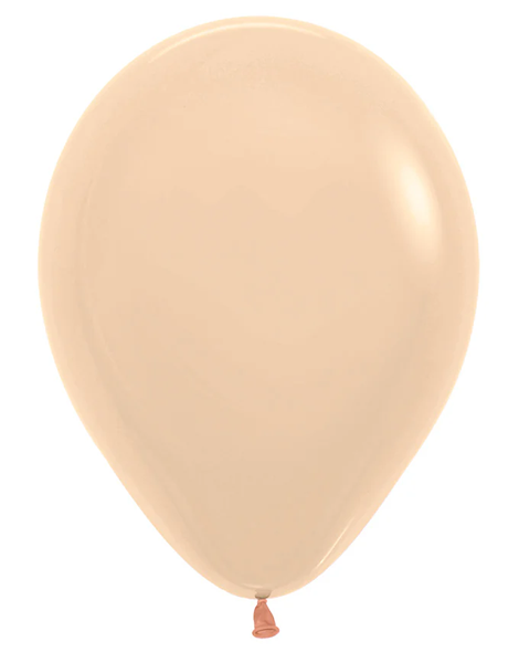 5in Sempertex Pastel Matte Malibu Peach 100ct - Joker Party Supply