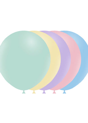 18in Balloonia Matte Assorted 10ct