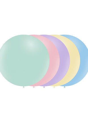 36in Balloonia Matte Assorted 5ct