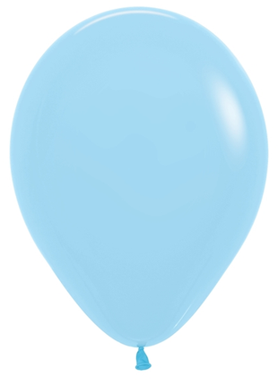 11in Sempertex Pastel Matte Blue 100ct - Joker Party Supply