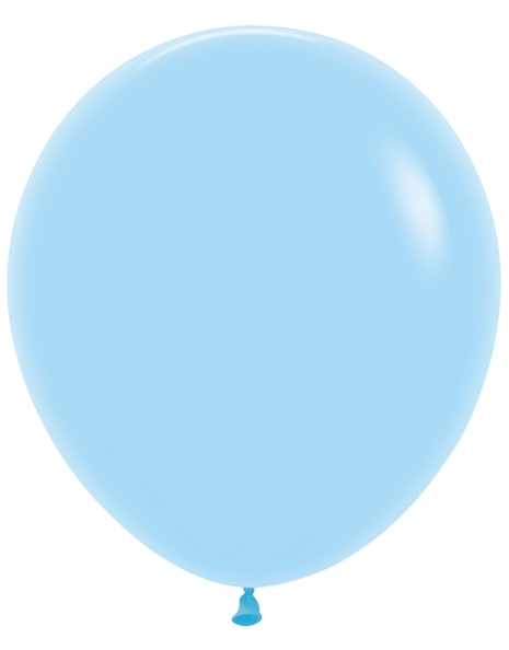 18in Sempertex Pastel Matte Blue 25ct - Joker Party Supply
