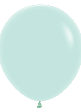18in Sempertex Pastel Matte Green 25ct - Joker Party Supply
