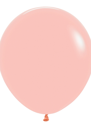 24in Sempertex Pastel Matte Melon 10ct - Joker Party Supply