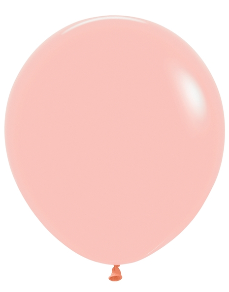 24in Sempertex Pastel Matte Melon 10ct - Joker Party Supply
