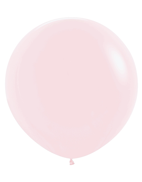 24in Sempertex Pastel Matte Pink 10ct - Joker Party Supply
