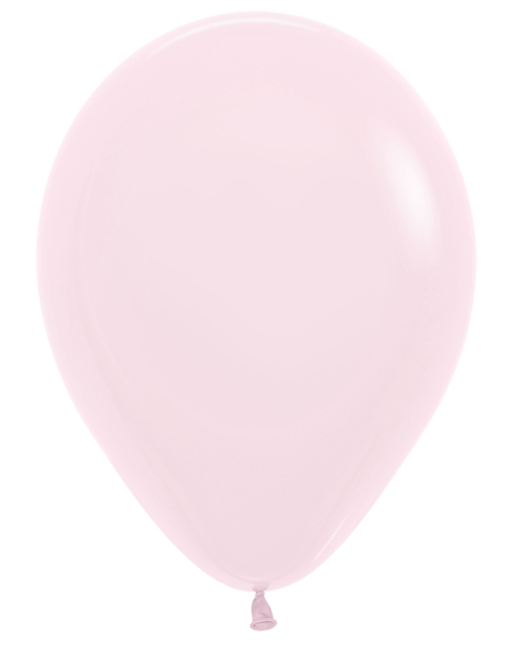 5in Sempertex Pastel Matte Pink 100ct - Joker Party Supply