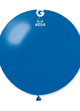 31in Gemar Metallic Royal Blue Balloon 1ct #054 - Joker Party Supply