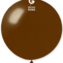 31in Gemar Metallic Brown Balloon 1ct #066 - Joker Party Supply