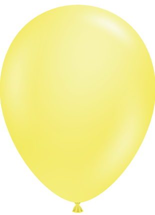 11in Tuftex Metallic Yellow 100 Ct - Joker Party Supply