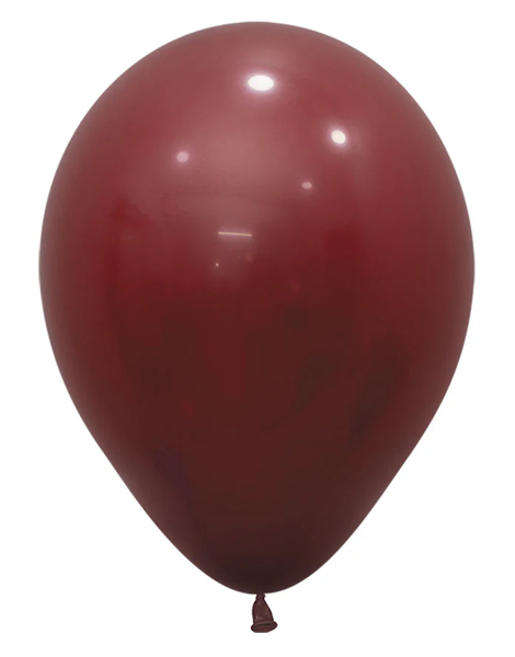 5in Sempertex Deluxe Merlot 100ct - Joker Party Supply
