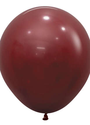 18in Sempertex Deluxe Merlot 25ct - Joker Party Supply