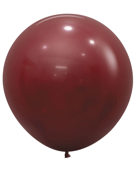 24in Sempertex Deluxe Merlot 10ct - Joker Party Supply