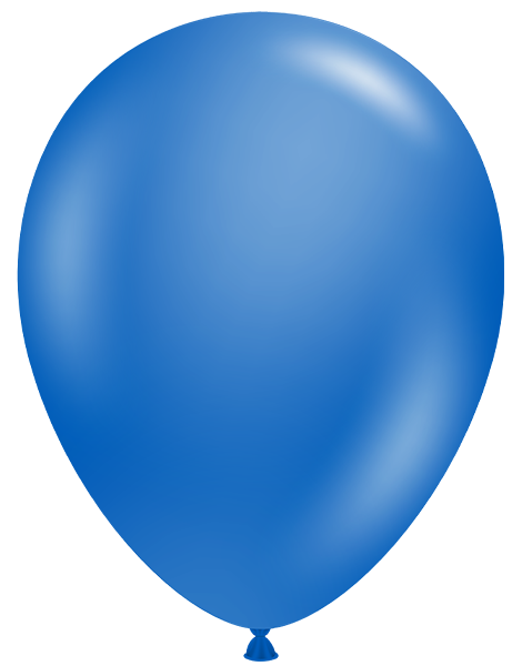 11in Tuftex Metallic Blue 100 Ct - Joker Party Supply