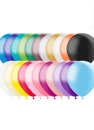 12in Balloonia Metallic Assorted 50ct