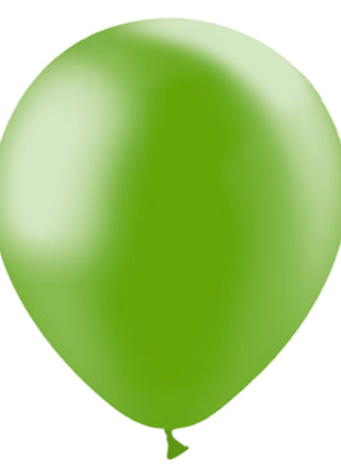 5in Balloonia Metallic Green 100ct