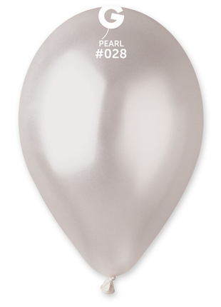 12in Gemar Metallic Pearl Balloons 50ct #028 - Joker Party Supply