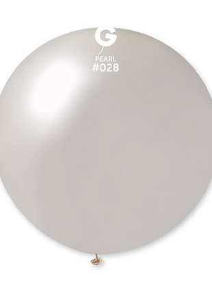 31in Gemar Metallic Pearl Balloon 1ct #028 - Joker Party Supply