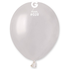 5in Gemar Metallic Pearl Balloons 100ct # 028 - Joker Party Supply