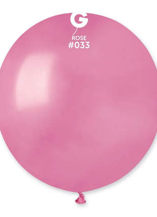 Globos metálicos Gemar de 19 pulgadas, color rosa, 25 unidades, n.° 033