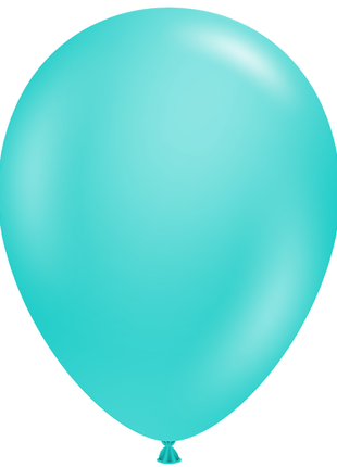 11in Tuftex Metallic Seafoam100 Ct - Joker Party Supply