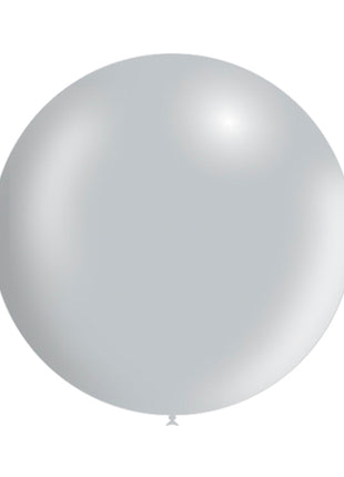 36in Balloonia Metallic Silver 5ct