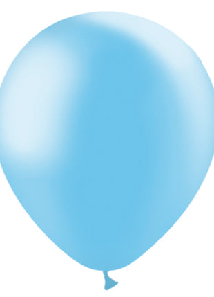 5in Balloonia Metallic Sky Blue 100ct